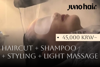 Haircut + shampoo + styling + light massage product image