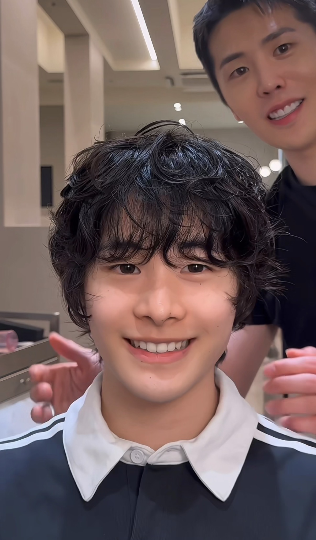 男士纹理烫