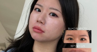 [Gangnam Semi-Permanent Recommendation] Sinsa Station Eyebrow Semi-Permanent + Lip Semi-Permanent, More Beautiful Together Than Separately
